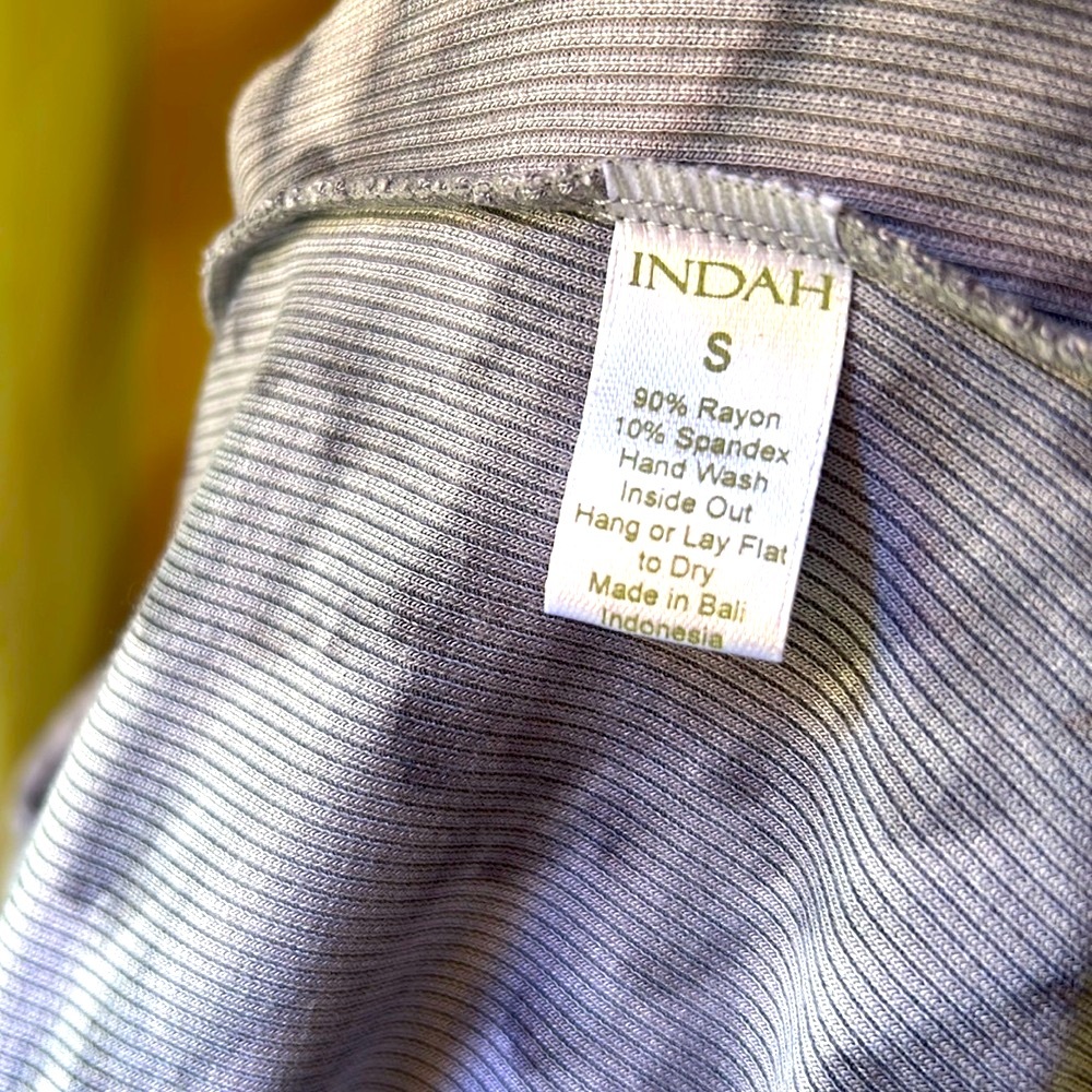 Indah Gray Tie-dye Tank Dress - Picture 8 of 10